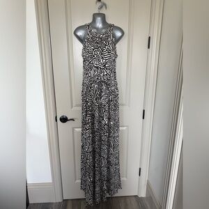 Banana Republic halter style neck maxi dress. medium